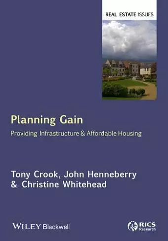 Planning Gain cover