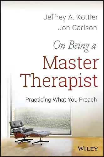 On Being a Master Therapist cover