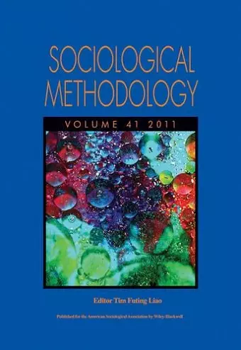 Sociological Methodology, Volume 41, 2011 cover