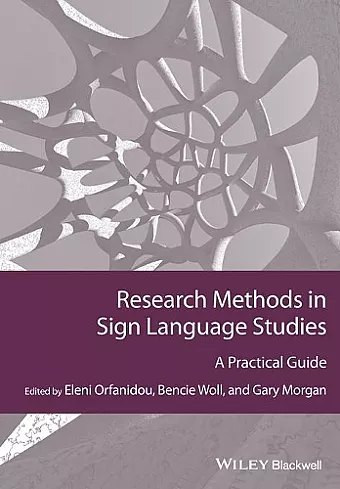 Research Methods in Sign Language Studies cover