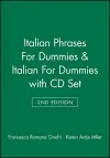 Italian Phrases For Dummies & Italian For Dummies, 2nd Edition with CD Set cover