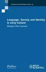 Language, Society and Identity in early Iceland cover