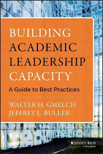 Building Academic Leadership Capacity cover