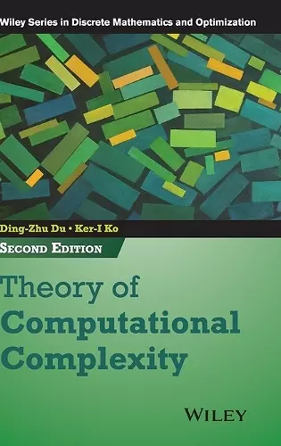 Theory of Computational Complexity cover