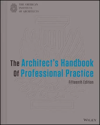 The Architect's Handbook of Professional Practice cover