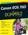 Canon EOS 70D For Dummies cover