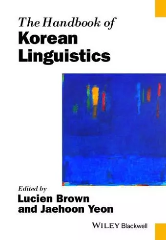 The Handbook of Korean Linguistics cover