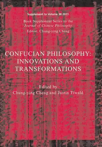 Confucian Philosophy cover