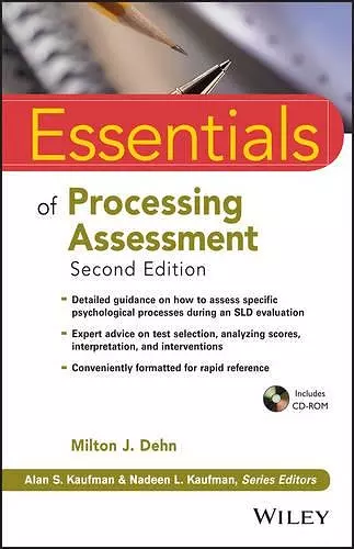 Essentials of Processing Assessment cover