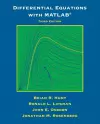 Differential Equations with Matlab cover