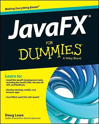 JavaFX For Dummies cover