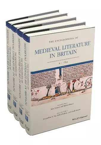 The Encyclopedia of Medieval Literature in Britain, 4 Volume Set cover