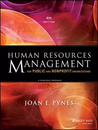 Human Resources Management for Public and Nonprofit Organizations cover