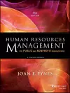 Human Resources Management for Public and Nonprofit Organizations cover