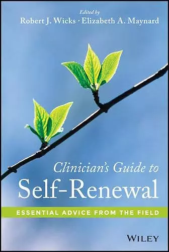 Clinician's Guide to Self-Renewal cover