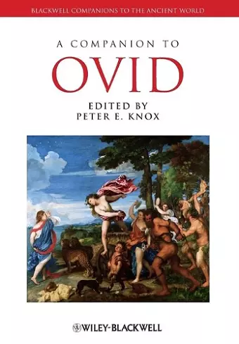 A Companion to Ovid cover