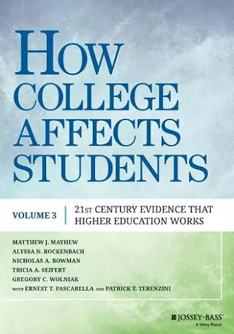 How College Affects Students cover