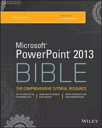 PowerPoint 2013 Bible cover