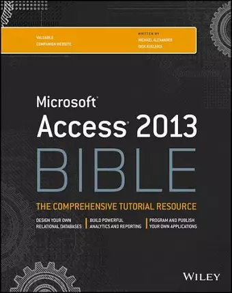 Access 2013 Bible cover