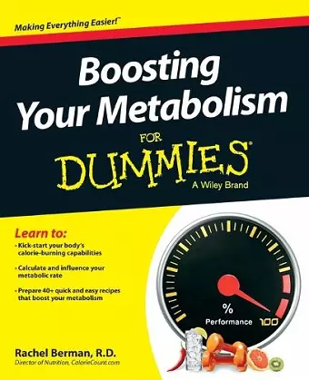 Boosting Your Metabolism For Dummies cover