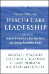 Transforming Health Care Leadership cover