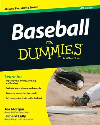 Baseball For Dummies cover