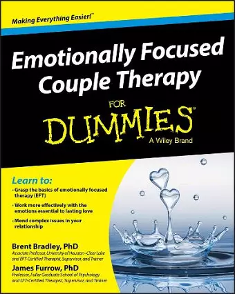 Emotionally Focused Couple Therapy For Dummies cover