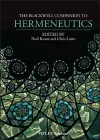The Blackwell Companion to Hermeneutics cover