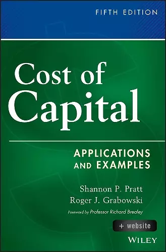 Cost of Capital, + Website cover