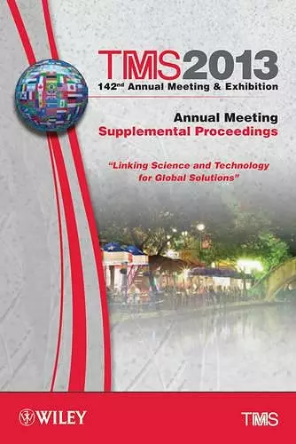 TMS 2013 142nd Annual Meeting and Exhibition cover