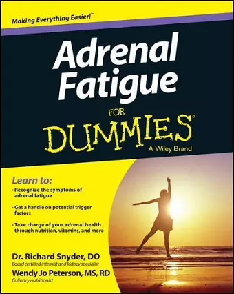 Adrenal Fatigue For Dummies cover