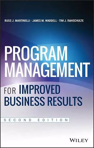 Program Management for Improved Business Results cover