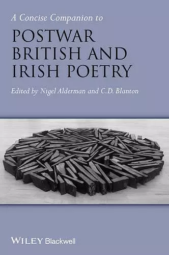 A Concise Companion to Postwar British and Irish Poetry cover