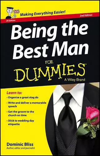 Being the Best Man For Dummies - UK cover