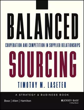 Balanced Sourcing cover