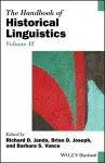 The Handbook of Historical Linguistics, Volume II cover