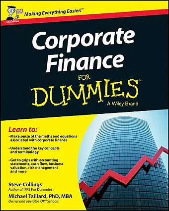 Corporate Finance For Dummies - UK cover