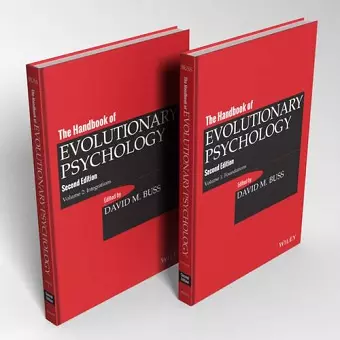 The Handbook of Evolutionary Psychology, 2 Volume Set cover