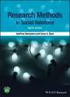 Research Methods in Social Relations cover