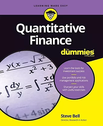 Quantitative Finance For Dummies cover