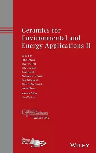 Ceramics for Environmental and Energy Applications II cover