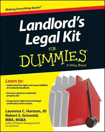 Landlord′s Legal Kit For Dummies cover