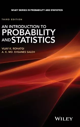 An Introduction to Probability and Statistics cover