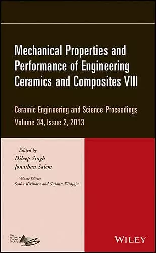 Mechanical Properties and Performance of Engineering Ceramics and Composites VIII, Volume 34, Issue 2 cover