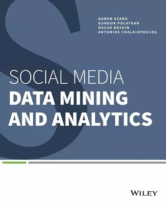 Social Media Data Mining and Analytics cover