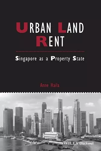 Urban Land Rent cover