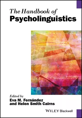 The Handbook of Psycholinguistics cover