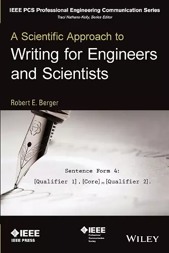 A Scientific Approach to Writing for Engineers and Scientists cover