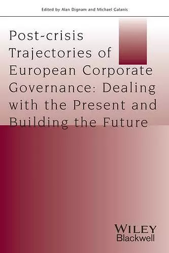 Post-crisis Trajectories of European Corporate Governance cover