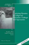 Continuing Education in Colleges and Universities: Challenges and Opportunities cover